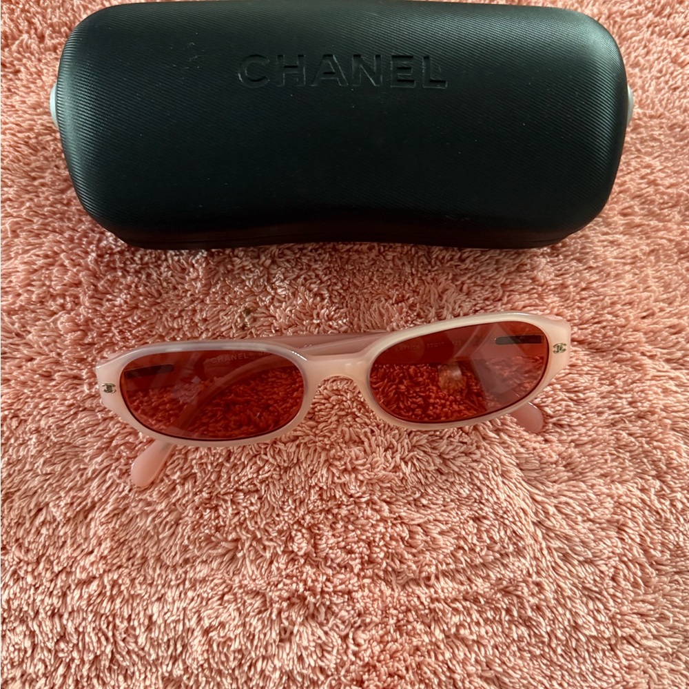Vintage Pink Chanel sunglasses